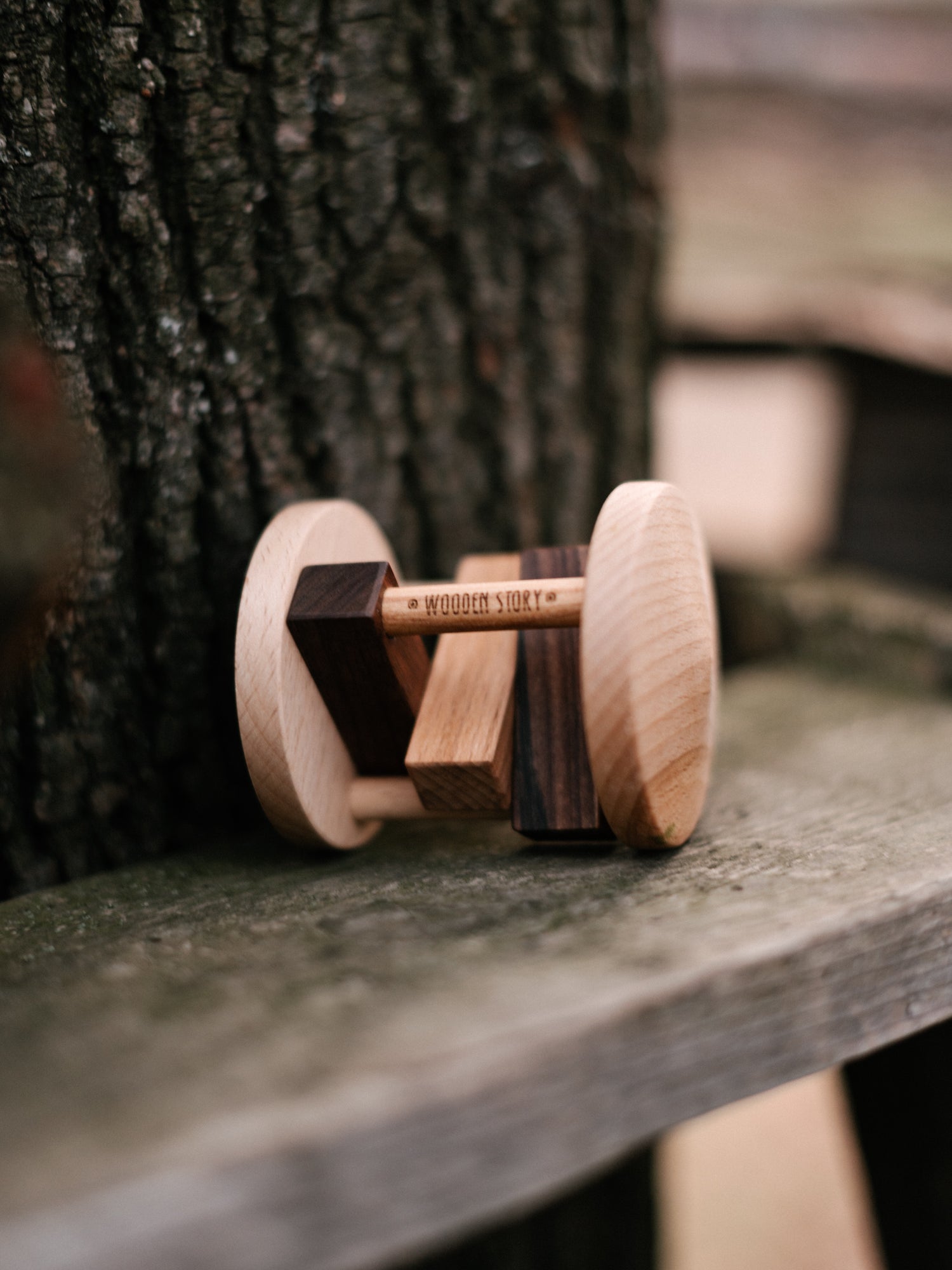 Wooden Story Trærangle - Sjagger
