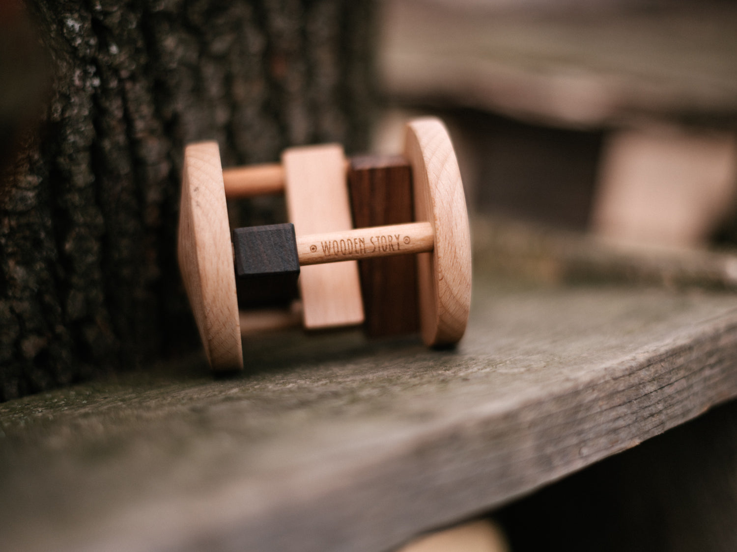 Wooden Story Trærangle - Sjagger