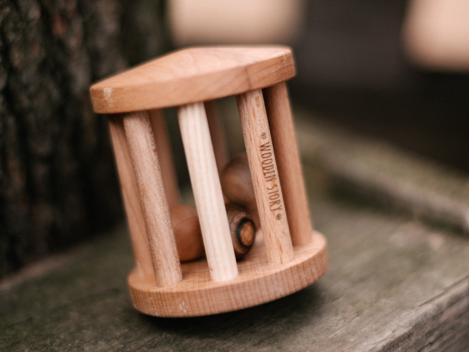 Wooden Story Trærangle - Turteldue