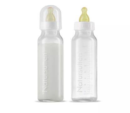 Natursutten glasflaske 240 ml 2-pak